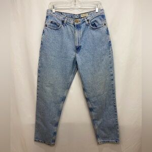 Vintage Eddie Bauer High Rise Baggy Jeans Medium Wash